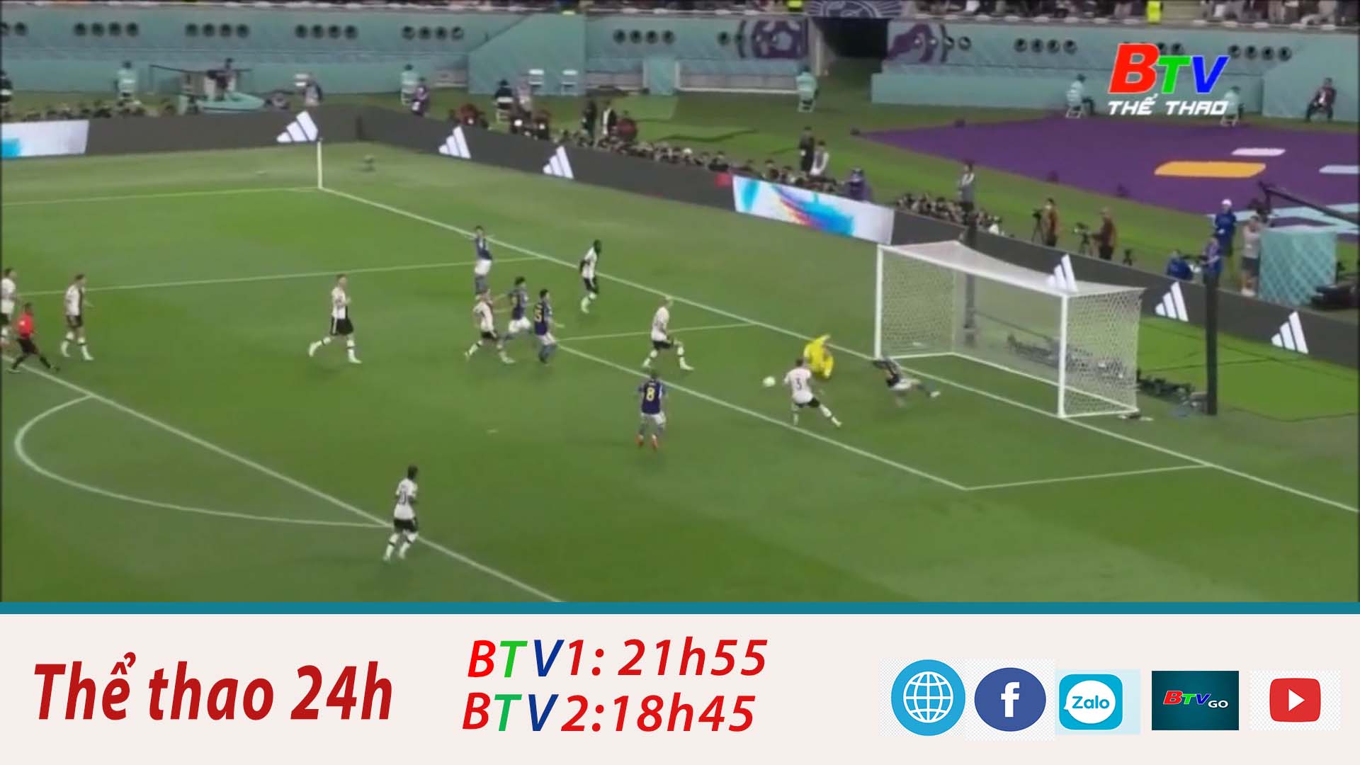 World Cup 2022 – Nhật Bản lội ngược dòng đánh bại Đức
